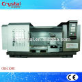 used cnc cutting machine cast iron long carriage bed CK61100E